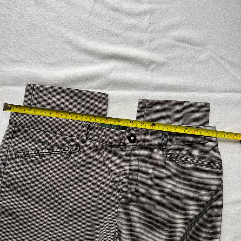 Ralph lauren houndstooth slacks 14 petite - Picture 5 of 8